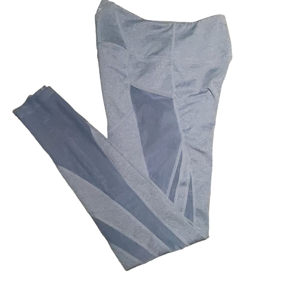 Gymshark Dry Leggings Pants Women's Grayish Blue Workout Athletic Size XS